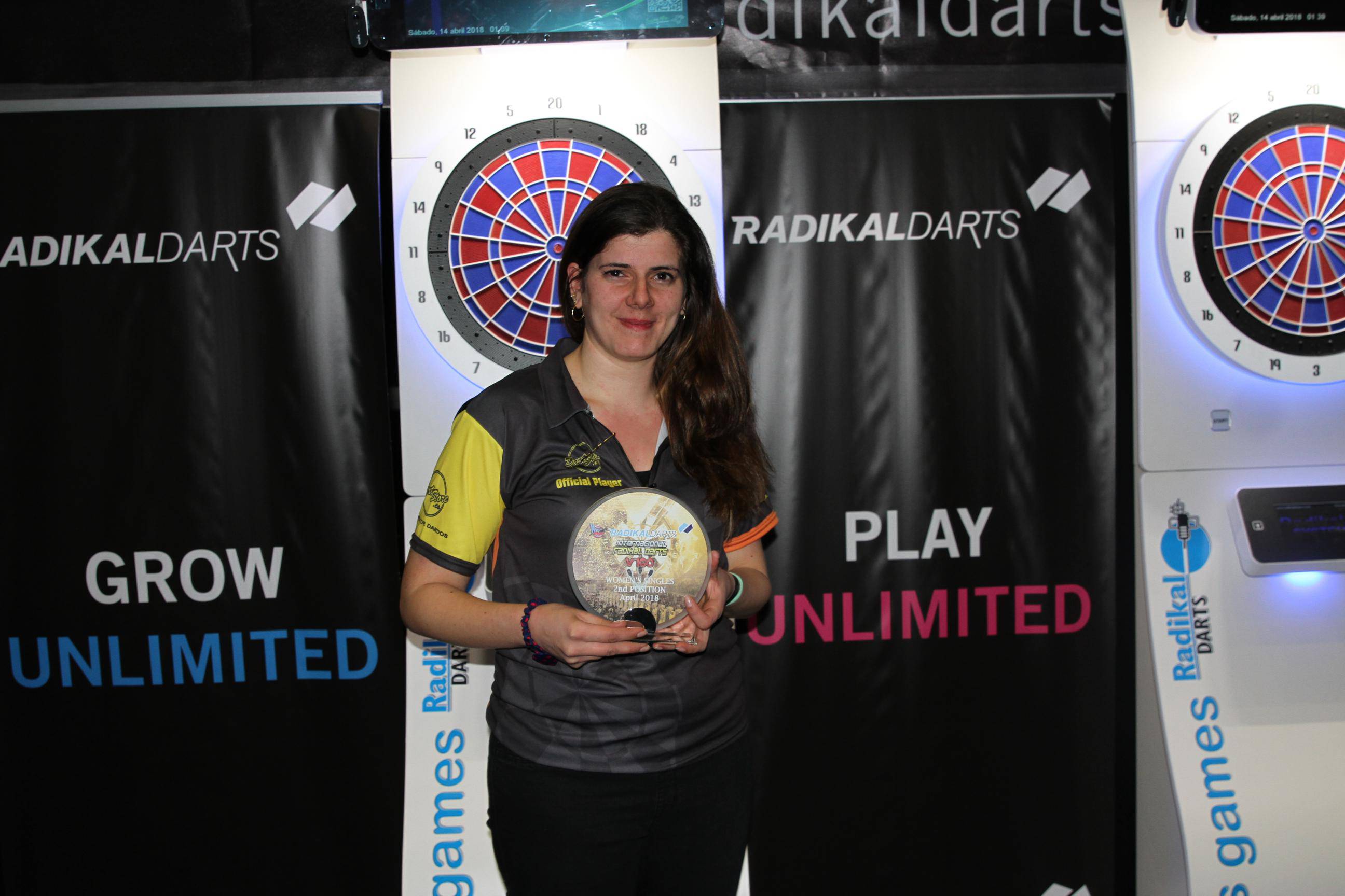 Internacional Radikal Darts Anita Subcampeona Individuales Femenino